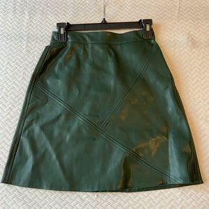 The Limited faux leather mini skirt